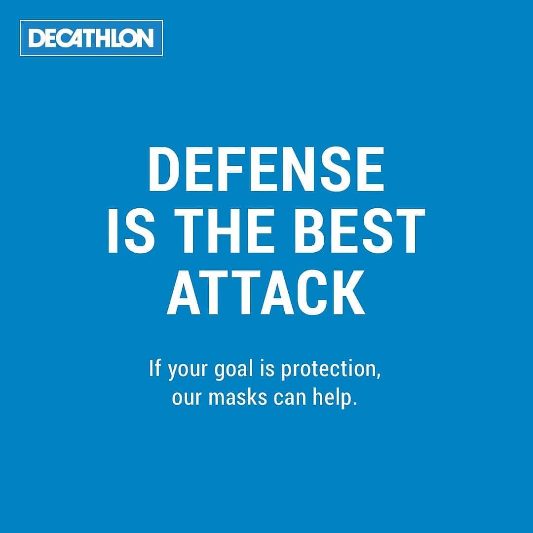 Decathlon Sports India - SWIPE TO SEE HOW YOU CAN WEAR YOUR MASK LIKE A HERO
1. Hold the mask with the folds facing away from you.
2. Put your head through the closed strings. 
3. Take the open-ended...