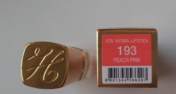 Vov Hydra Lipstick № 193 Peach pink