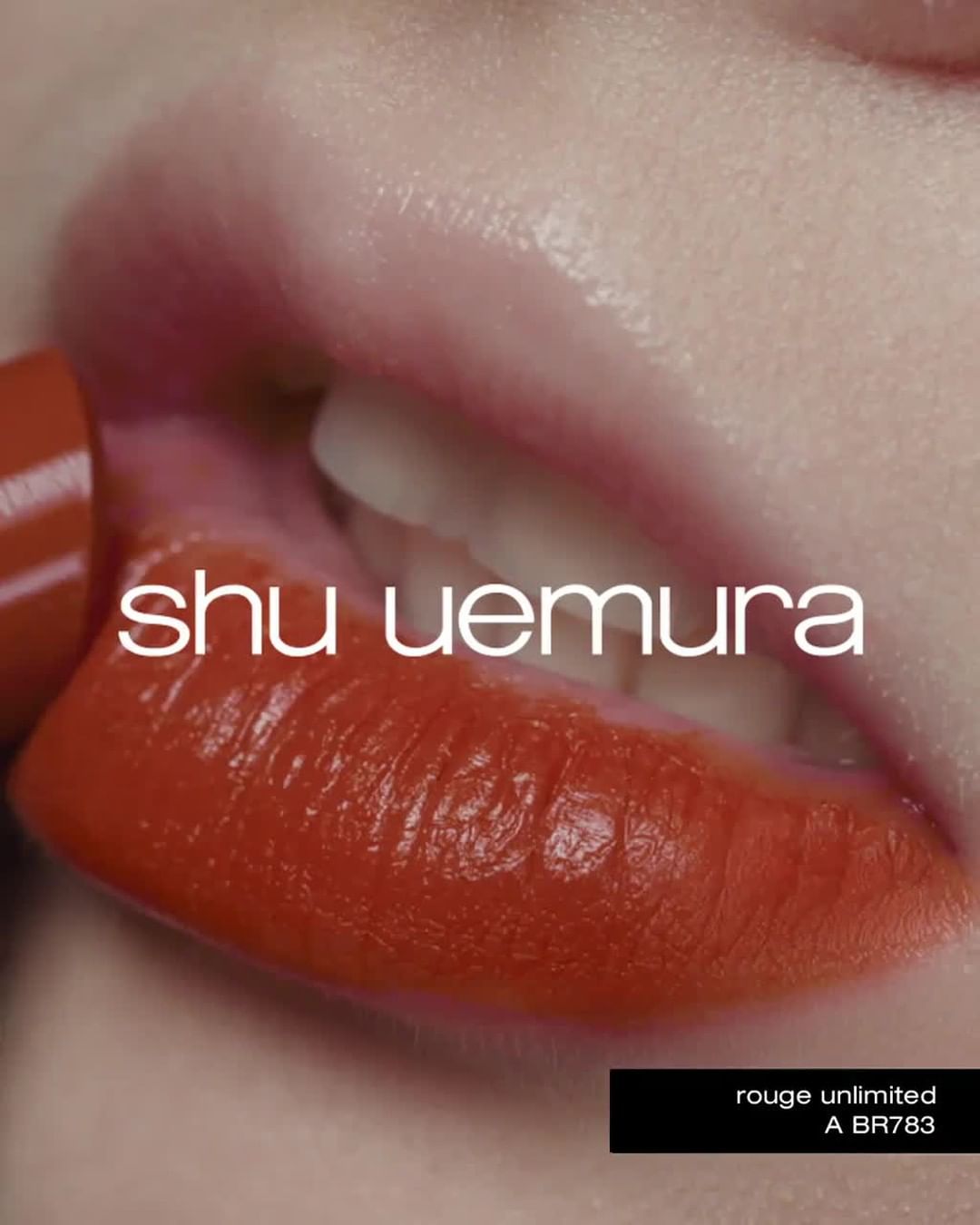 shu uemura - express yourself with the bold, vivid color intensity⁠ of rouge unlimited amplified BR783.⁠
#shuuemura #shuartistry #rougeunlimited
