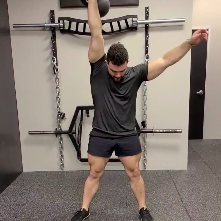 Onnit - 5 Rounds for time! 💣⁠
💥 10 Snatches⁠
💥 10 Clean & Press⁠
💥 10 Squat⁠
-⁠
Make sure you get both sides! Do the entire circuit on one side and then the other. Let us know how it goes 🔥⁠
-⁠
Workou...