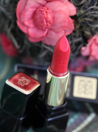 Guerlain Kiss Kiss Lipstick Le Rouge Creme Galbant Shaping Cream Lip Colour 325 Rouge Kiss