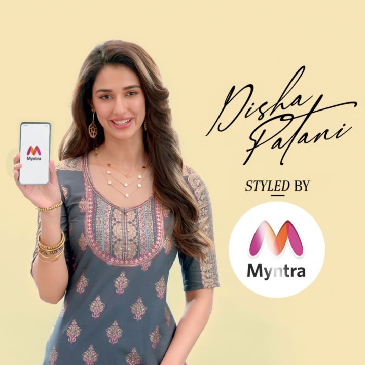 MYNTRA - Presenting Disha Patani, styled by Myntra. Now shop without a worry with special offers on your first order, pay on delivery and easy returns, exchanges and refunds. 
Download the app today....