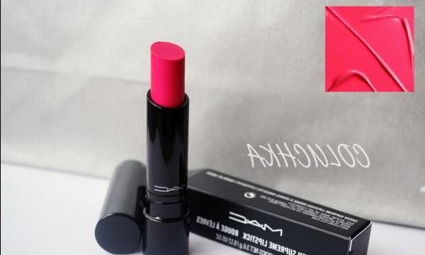 MAC Sheen Supreme Lipstick # PleasureFruit - ecco un frutto - rassegna
