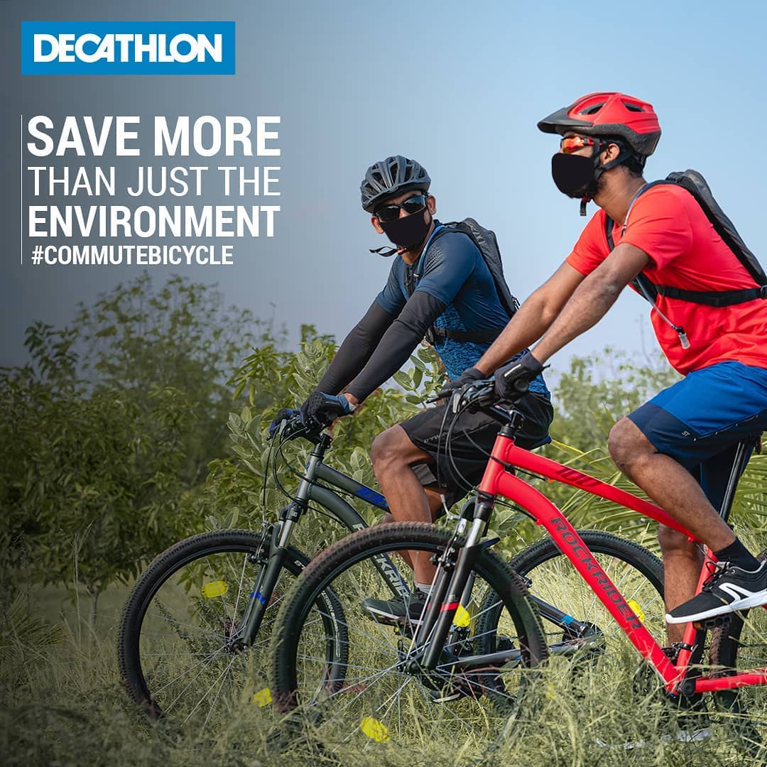 Decathlon Sports India - Don’t let the economy stress you out. Simply save by cycling around. #CommuteBicycle

#newnormal #commute #cycling #sports #india #DecathlonSportsIndia