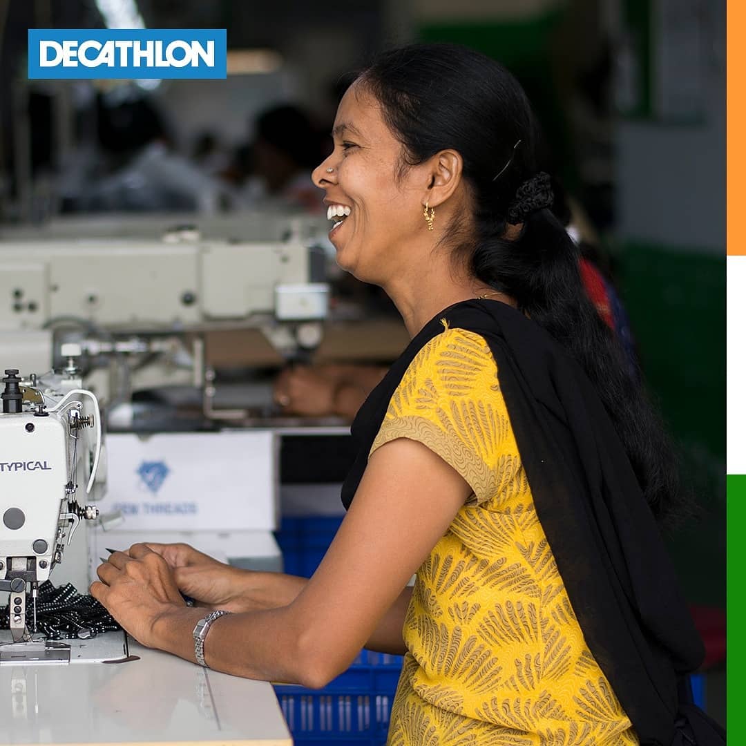 Decathlon Sports India - In our factories across India, we have worked to put a smile on our workforce by empowering them. Giving them the opportunity and strength to stand up for themselves. Because,...