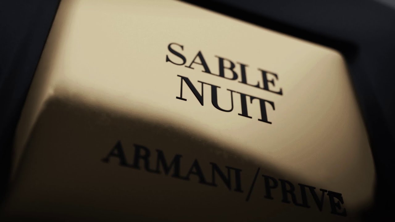 ARMANI / PRIVÉ Haute Couture Fragrances - SABLE NUIT by Giorgio Armani