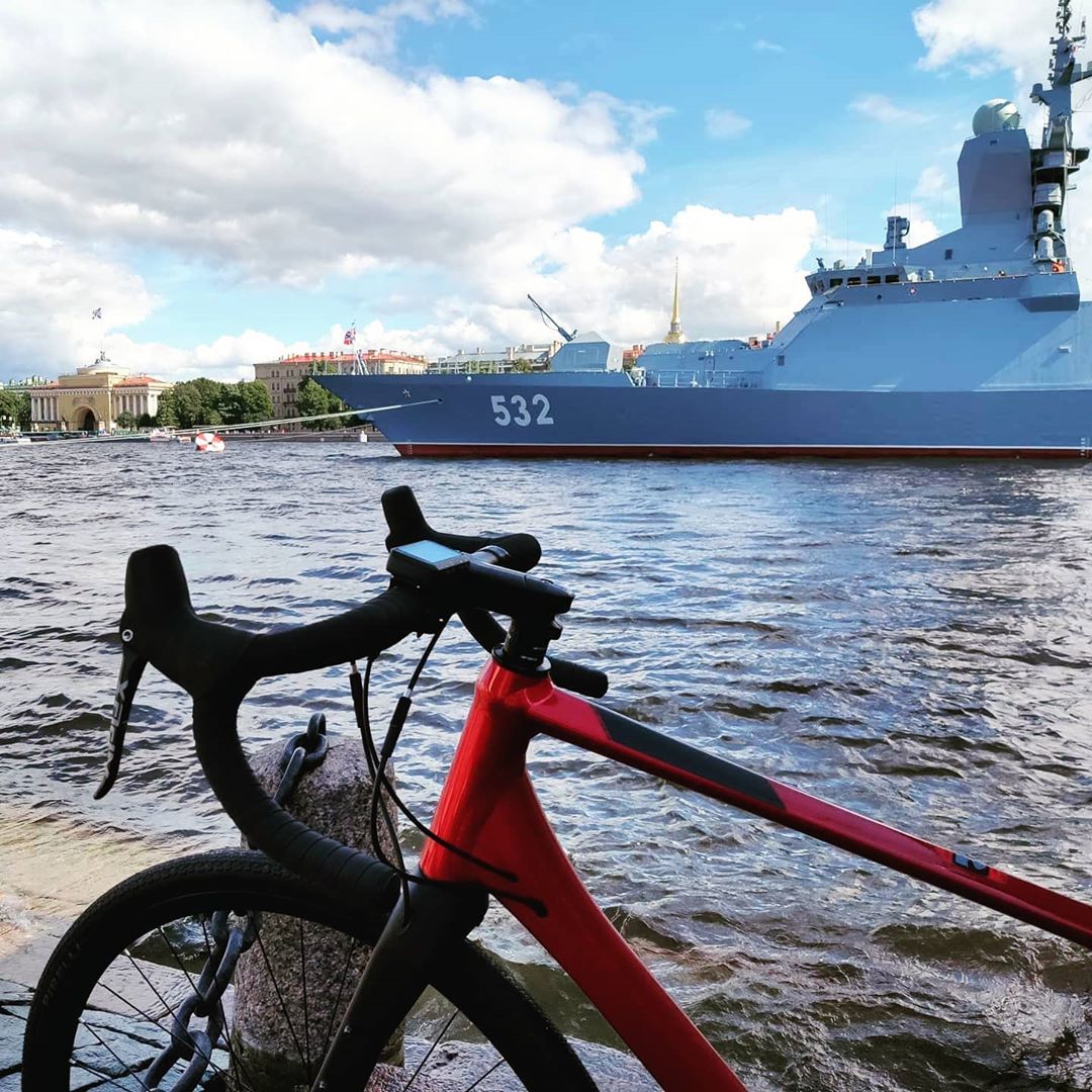 VeloSklad - С днем ВМФ, други! С холодным Питерским приветом! #МаксМорель #ВелоСклад #Питер #ДеньВМФ