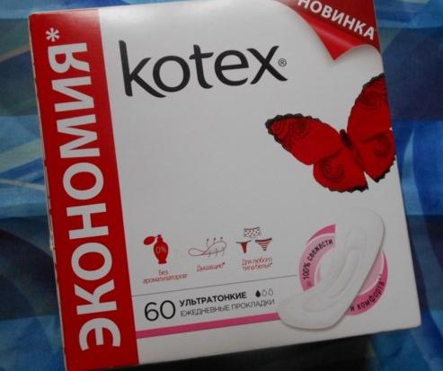 Прокладки ежедневные Kotex ультратонкие фото