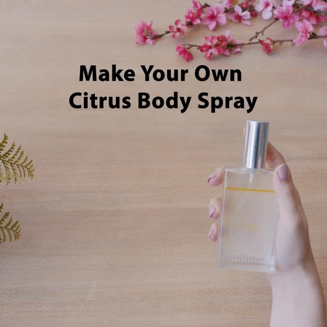 iHerb - Worried about toxic ingredients that could be found in a store-bought body mist? Now you can make your own with just 6 ingredients. Here's a recipe to try with a refreshing citrus scent.

Clic...