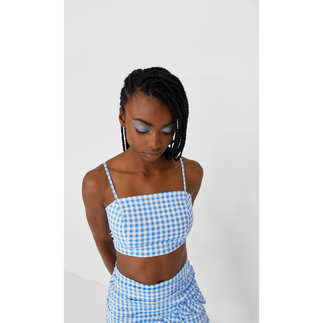 Stradivarius - Summer 2020 must-haves: The checked twin set 💙