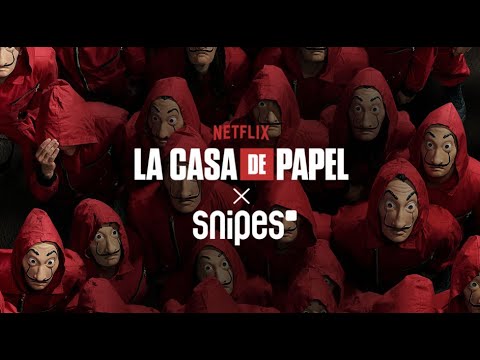 SNIPES Launches La Casa de Papel apparel collection