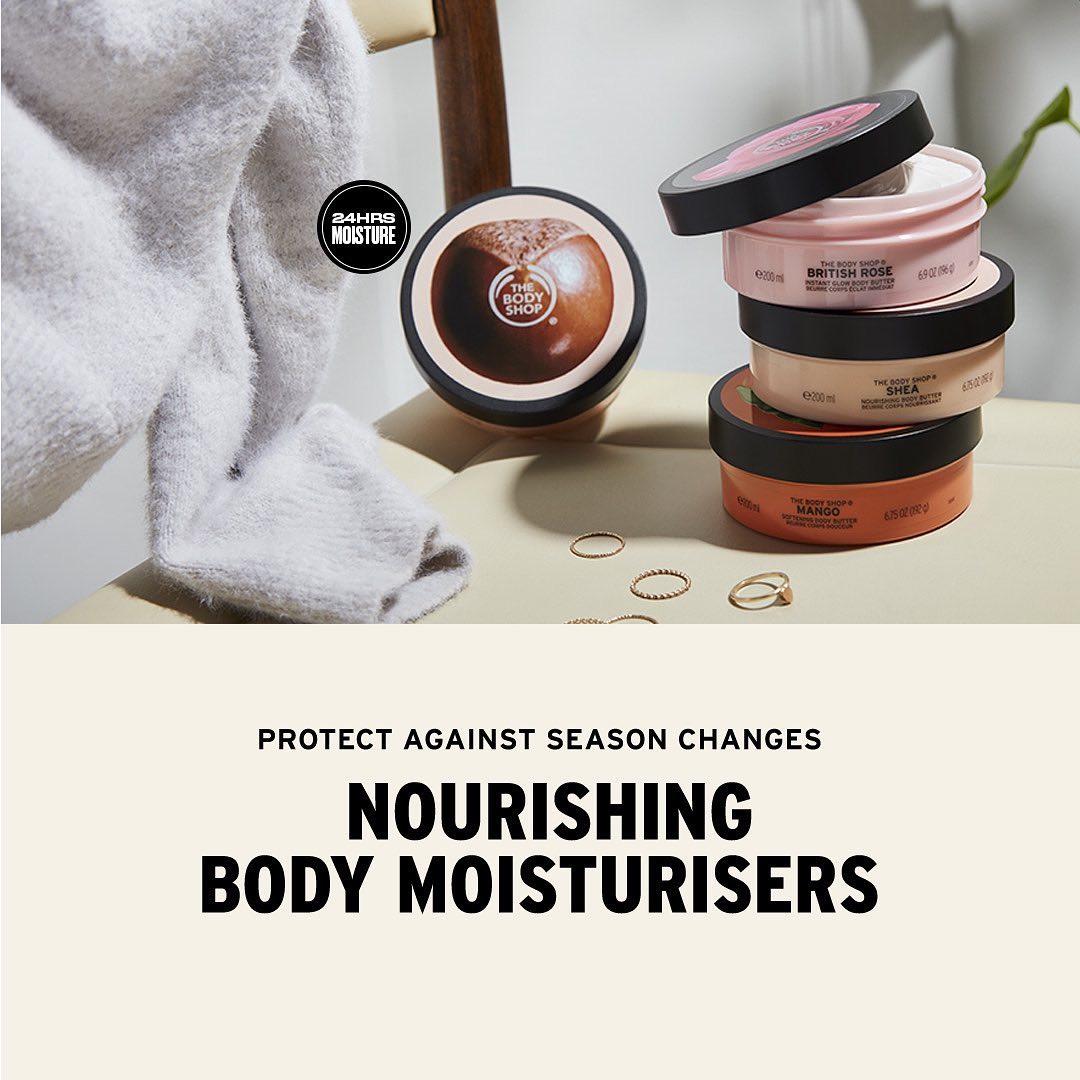 The Body Shop India - We’re here with the festive treats. Get in the mode and pamper your body, hair and skin with our range nature inspired & cruelty-free products! 
	•	20%* off when you shop for 249...