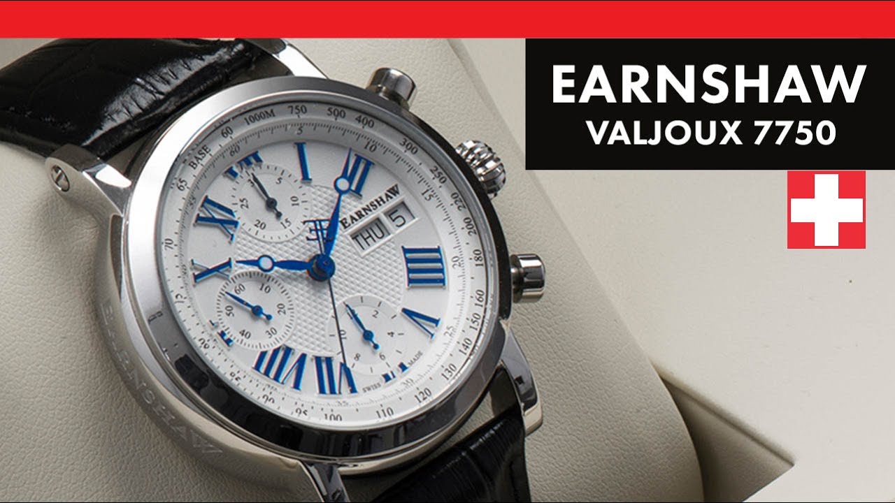 Earnshaw Valjoux 7750 - limited edition