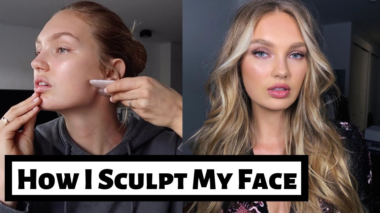 How I Sculpt My Face | Natural Face Lift Routine | Romee Strijd