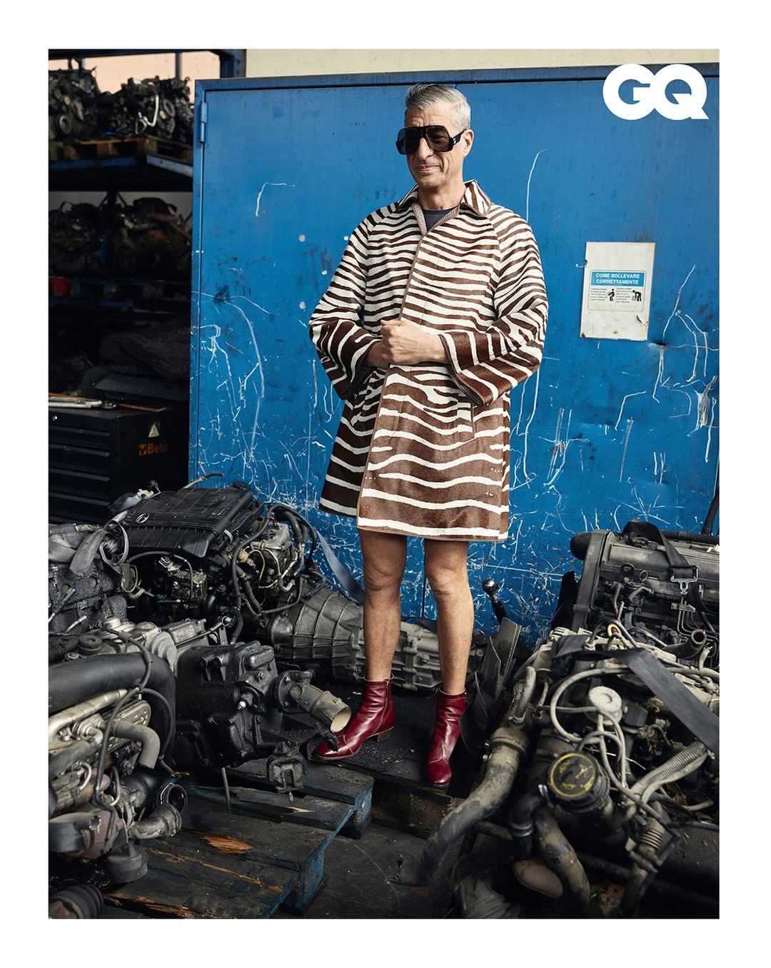 Gucci Official - In @gqitalia’s September issue, @mauriziocattelan wears looks from #GucciPreFall20 by @alessandro_michele including a wool coat and single-breasted suits. Photography by @danielrierao...