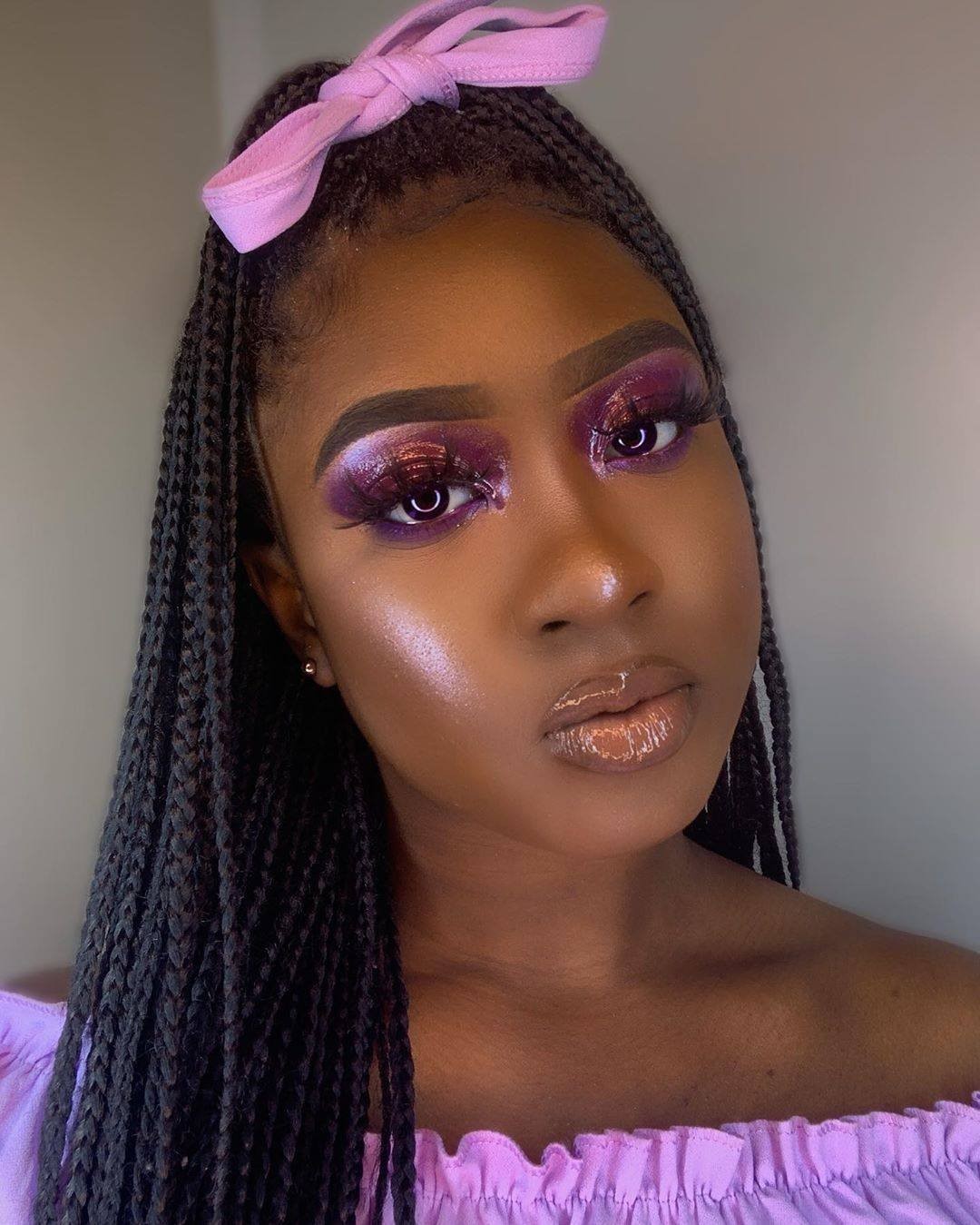 NYX Professional Makeup - @libby.o completes this mesmerizing #MOTD with a swipe of our Butter Gloss in 'Creme Brulee' 💜💄 • #nyxcosmetics #nyxprofessionalmakeup #crueltyfreebeauty NYX Professional Makeup - @libby.o completes this mesmerizing #MOTD with a swipe of our Butter Gloss in 'Creme Brulee' 💜💄 • #nyxcosmetics #nyxprofessionalmakeup #crueltyfreebeauty