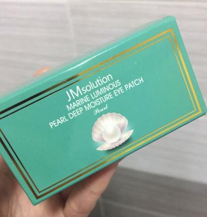 Гидрогелевые патчи для глаз  JM SOLUTION Marine Luminous Pearl Deep Moisture Eye Patch фото