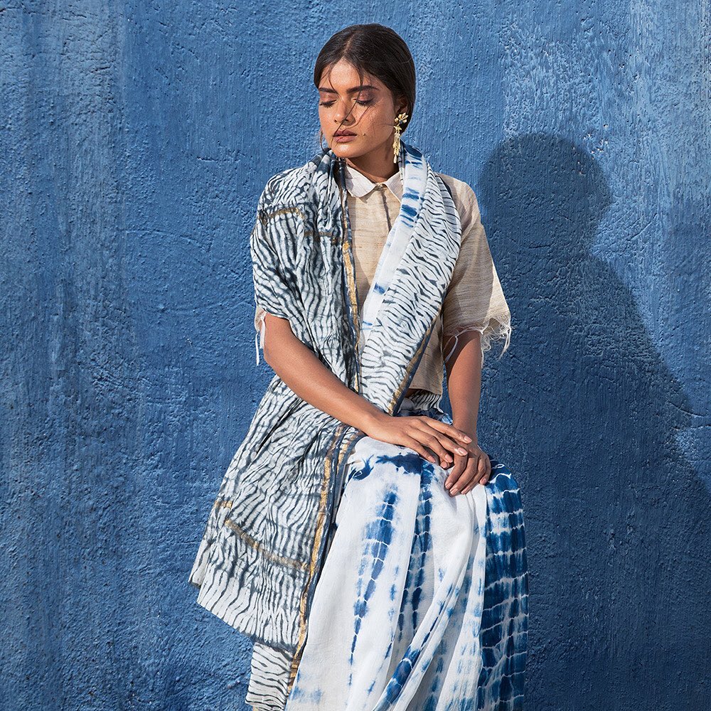 AJIO. com - This beautiful indie drape is the perfect reason to give shibori a try.
.
.

Get your indie fix with handcrafted #MadeInIndia styles at 50-90% off at the AJIOMANIA Sale! Hit #linkinbio to...