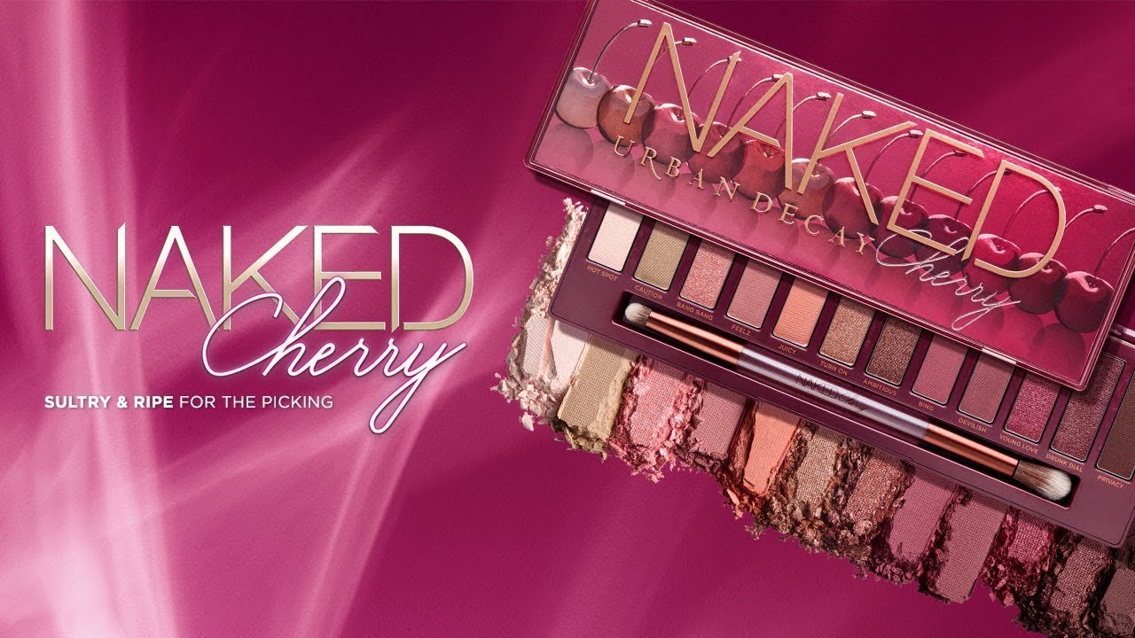 Naked Cherry Palette: A Close-Up Look at All 12 Shades Urban Decay Cosmetic...