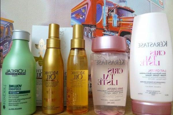 My hair products Kerastase and L'oreal Professionnel - review