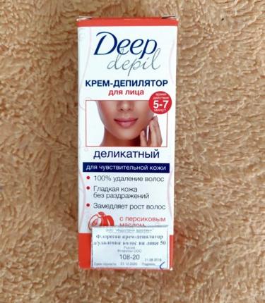 Крем для депиляции флоресан deep depil