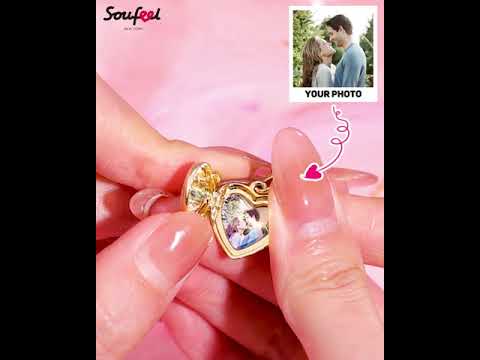 SOUFEEL Personalized Photo Necklace
