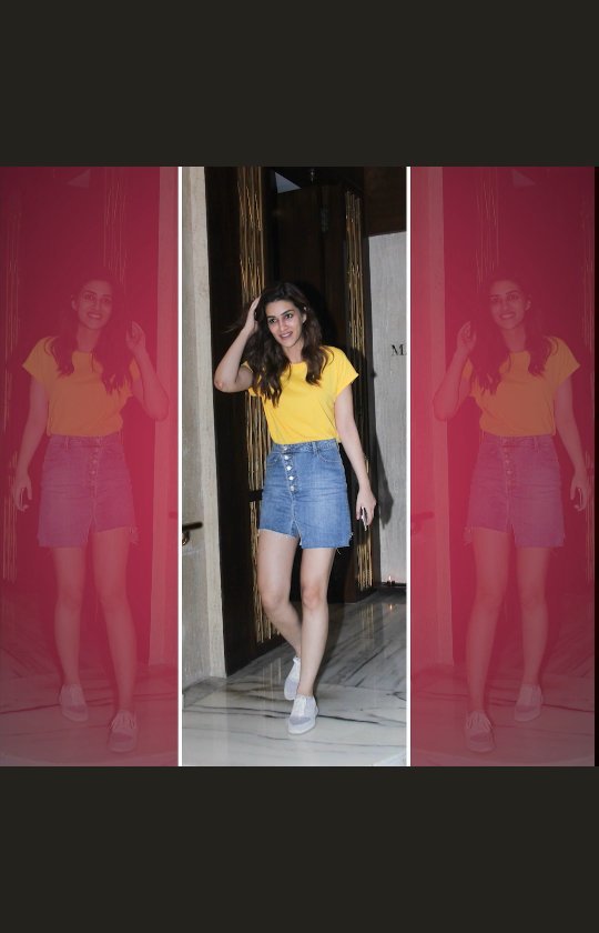 MYNTRA - The pretty lady of bollywood, @kritisanon's sense of style always has everyone in awe of her! Today as she celebrates her birthday, our style mentor decodes one of Kriti's  casual yet chic ev...