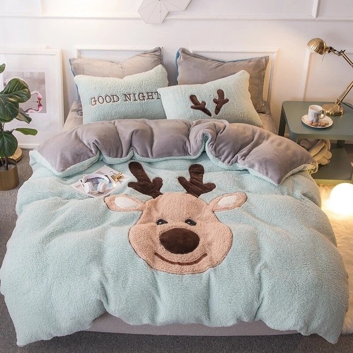 Newchic - Elk For Winter #Newchic
ID SKUB13295 (Tap bio link, listed in order)
Coupon: IG20 (20% off)
✨www.newchic.com✨
 #NewchicHome #bedding #beddings #beddingset