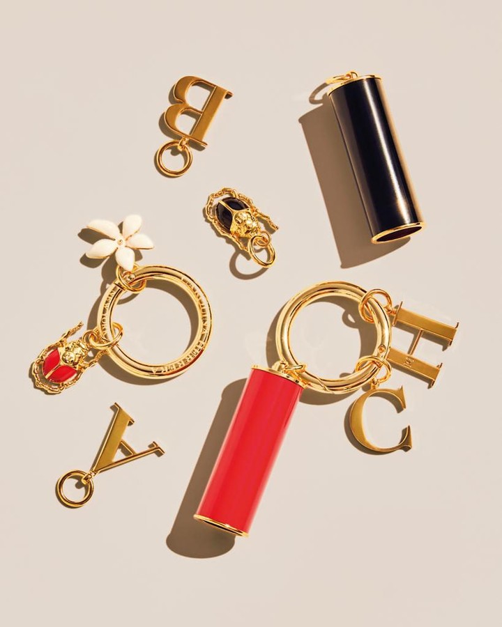 CAROLINA HERRERA - Ace your way through charm school with the Herrera alphabet and beetle charms. #HerreraBeauty 
Exclusively @Harrods