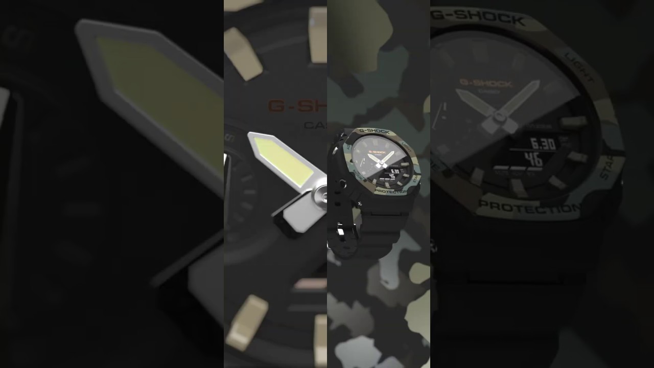 GA-2000SU and GA-2100SU Promotional movie: CASIO G-SHOCK (Vertical version)