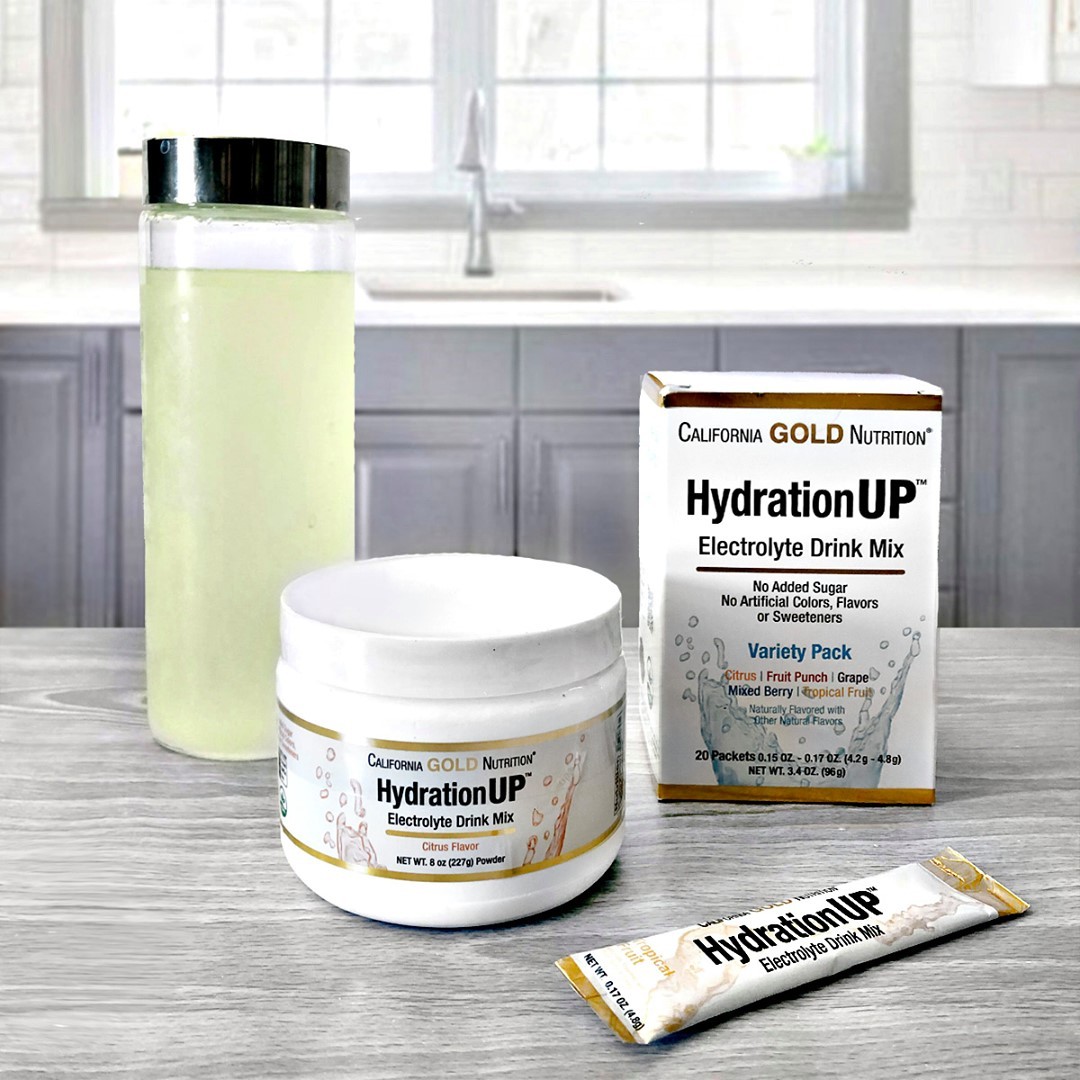 iHerb - Don't let a hard workout go to waste. Unlike many other sports drinks, California Gold Nutrition HydrationUP has no added sugar, artificial colors, flavors, or sweeteners. Try a variety of fla...