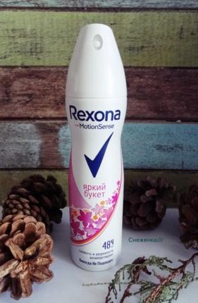 Отзыв о Дезодорант-антиперспирант Rexona MotionSense Яркий Букет от Виктория  - отзыв