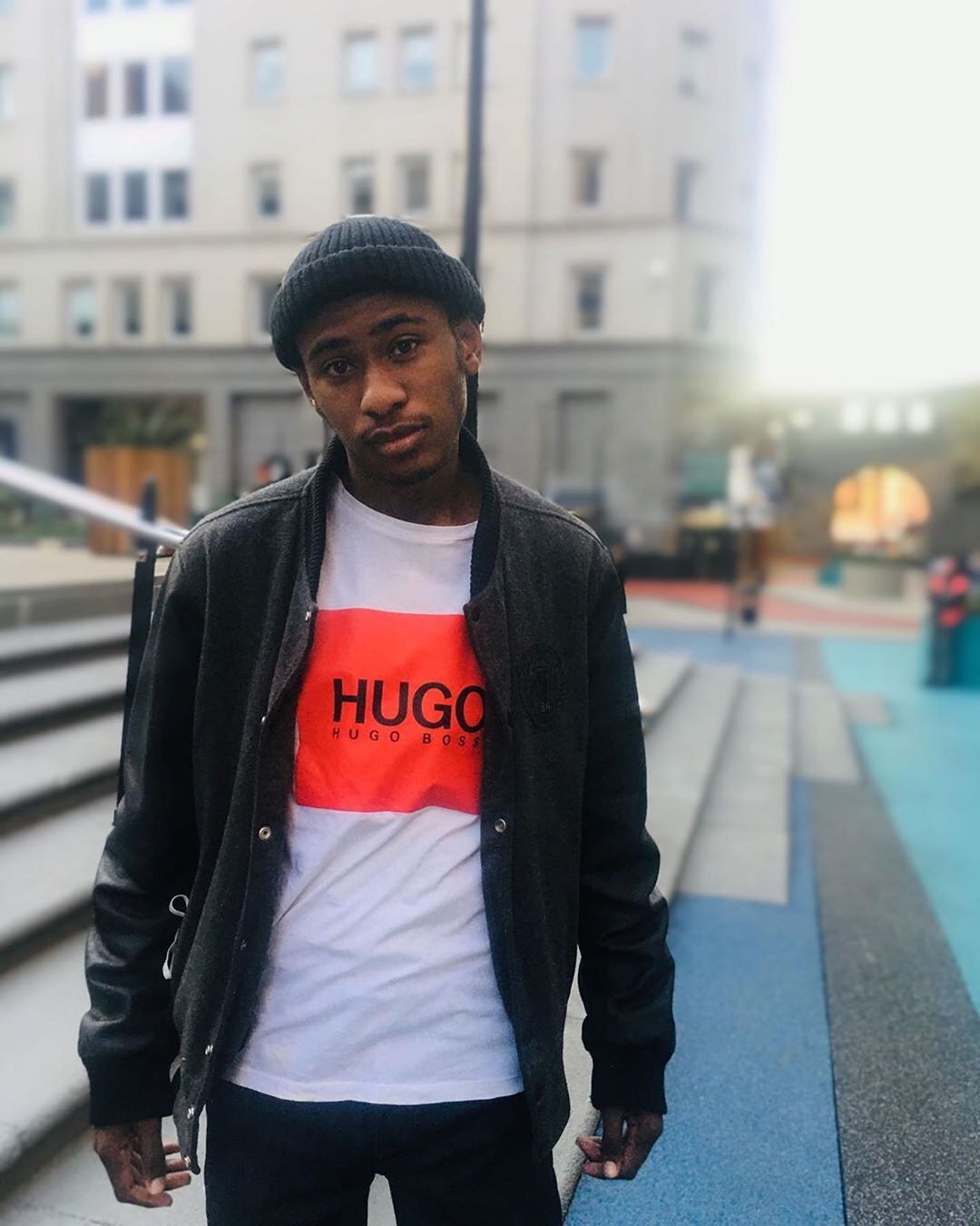 HUGO - Monday moves: @strauss.levi shows off his logo details in our classic #HUGOicons T-shirt. How do you wear yours? #iamHUGO