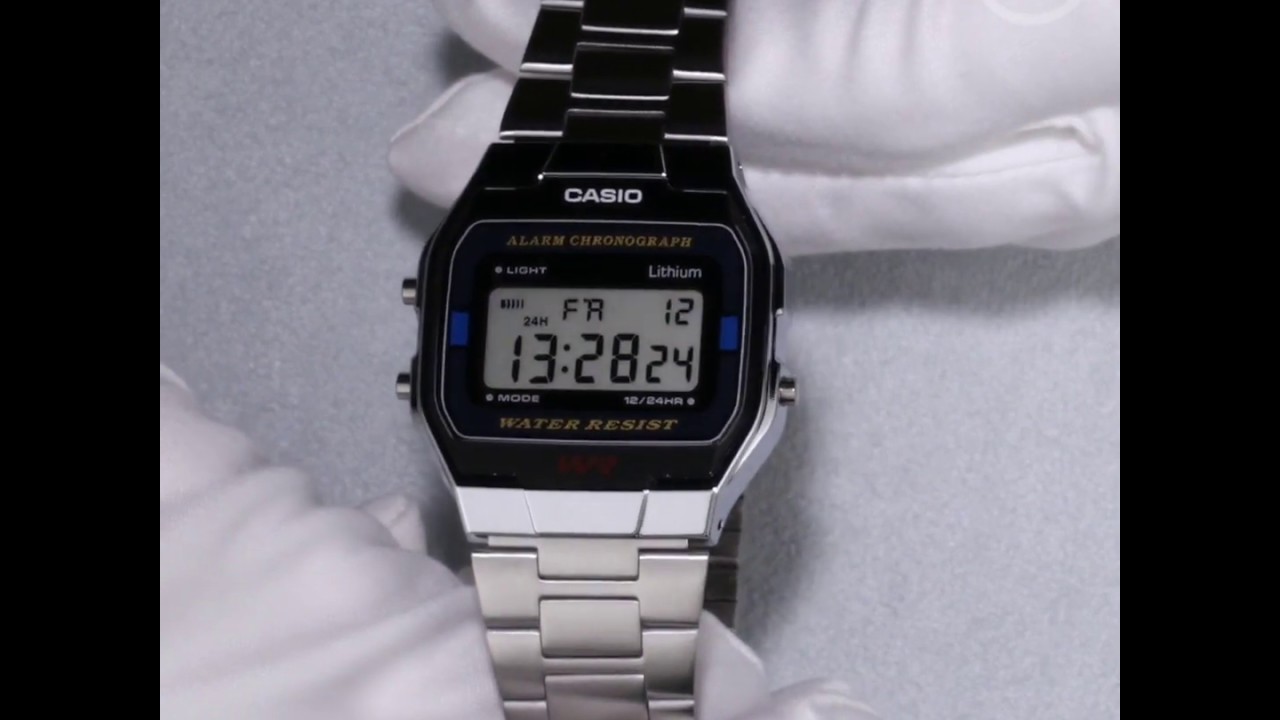 Часы Casio A-163WA-1 | Обзор и настройка часов Casio | SUNLIGHT