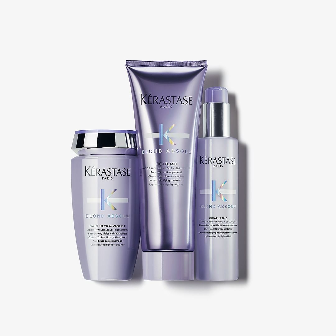 Kerastase - Have you experienced dry or dull hair after bleaching? Are you obsessed with preventing your blonde from turning yellow? 
You don't have to worry #BlondAbsolu is your ultimate ally to keep...