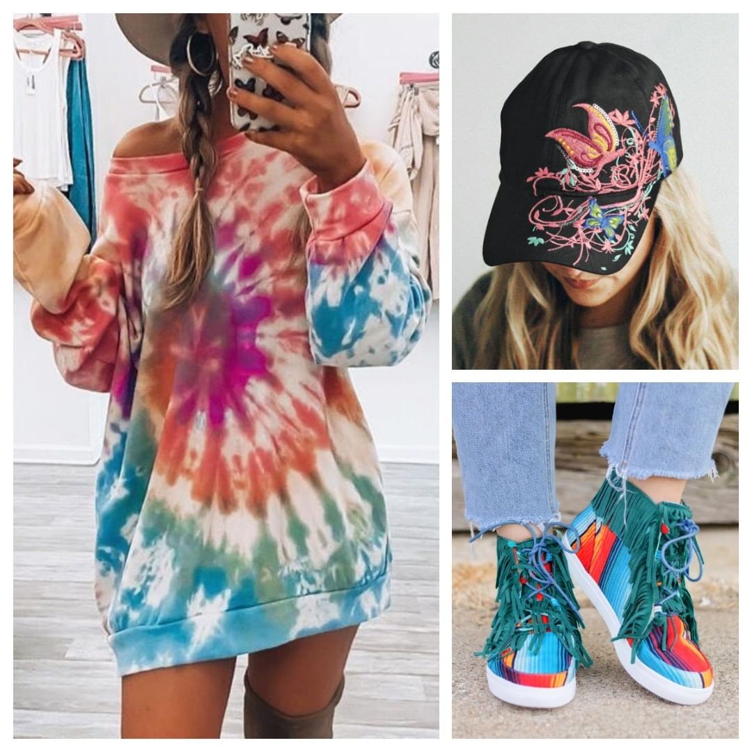 FairySeason - 😘Live a colorful life!
✨Product ID:480669/480537/479060
🌟Code:P6 ($6 off over $89)

Link in the bio👆👆👆
#fairyseason #fairyseasontrend #fallfashion #tiedye #sweatshirt #womensfashion