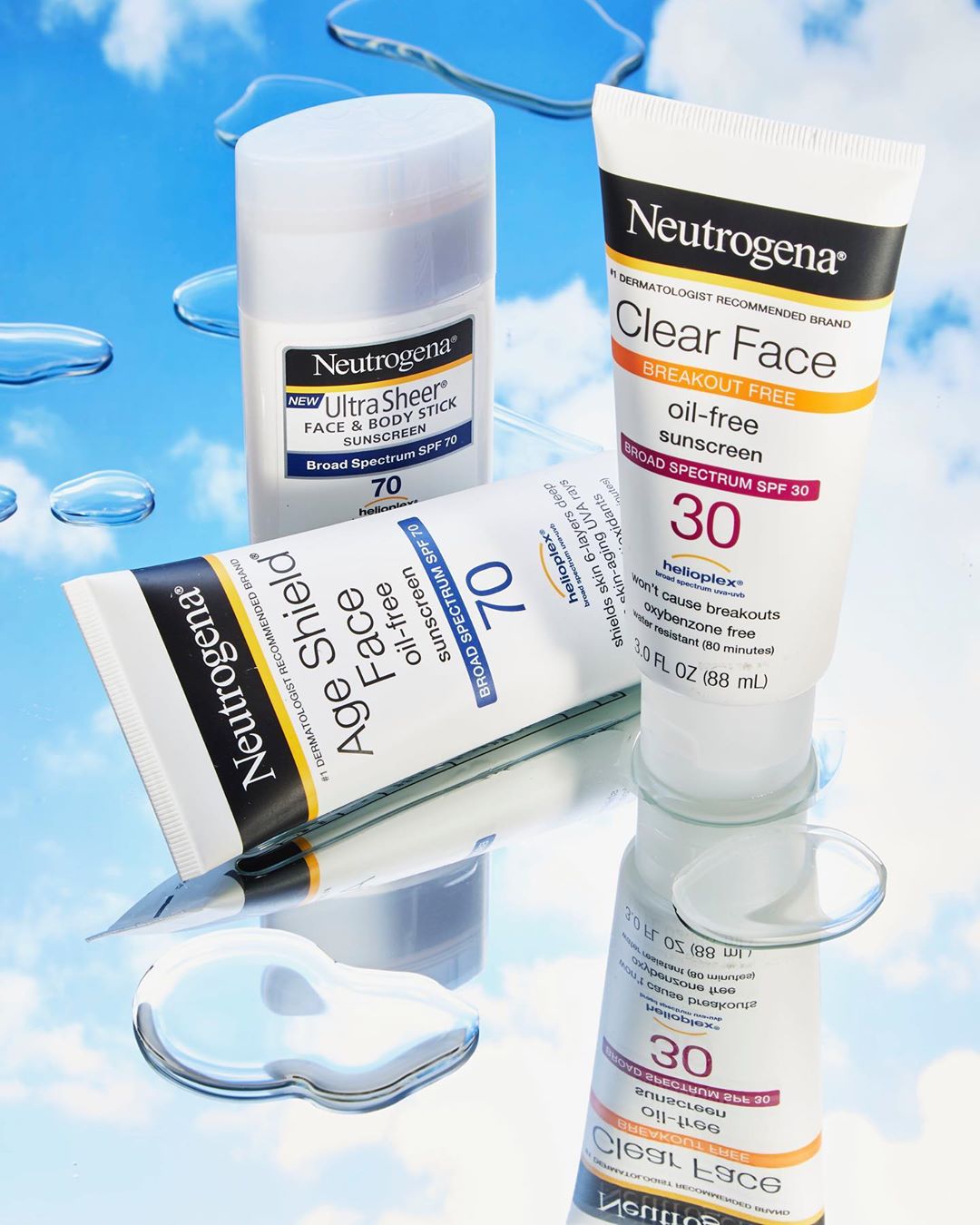 Neutrogena - Protect that pretty face with an SPF that checks all of your boxes.
☑️ Ultra Sheer’s lightweight formula glides on easily for no-mess protection.
☑️ Clear Face is non-comedogenic with a m...