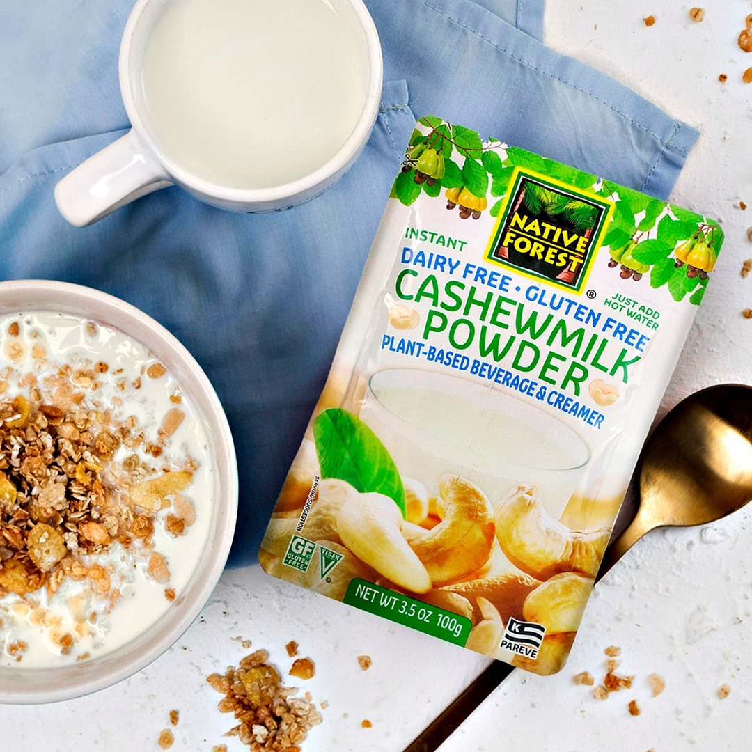 iHerb - Looking for a great dairy-free pantry staple? Then it's time for @edwardandsons Cashewmilk Powder. Also vegan and gluten-free, there's a variety of ways that you can incorporate it into your h...