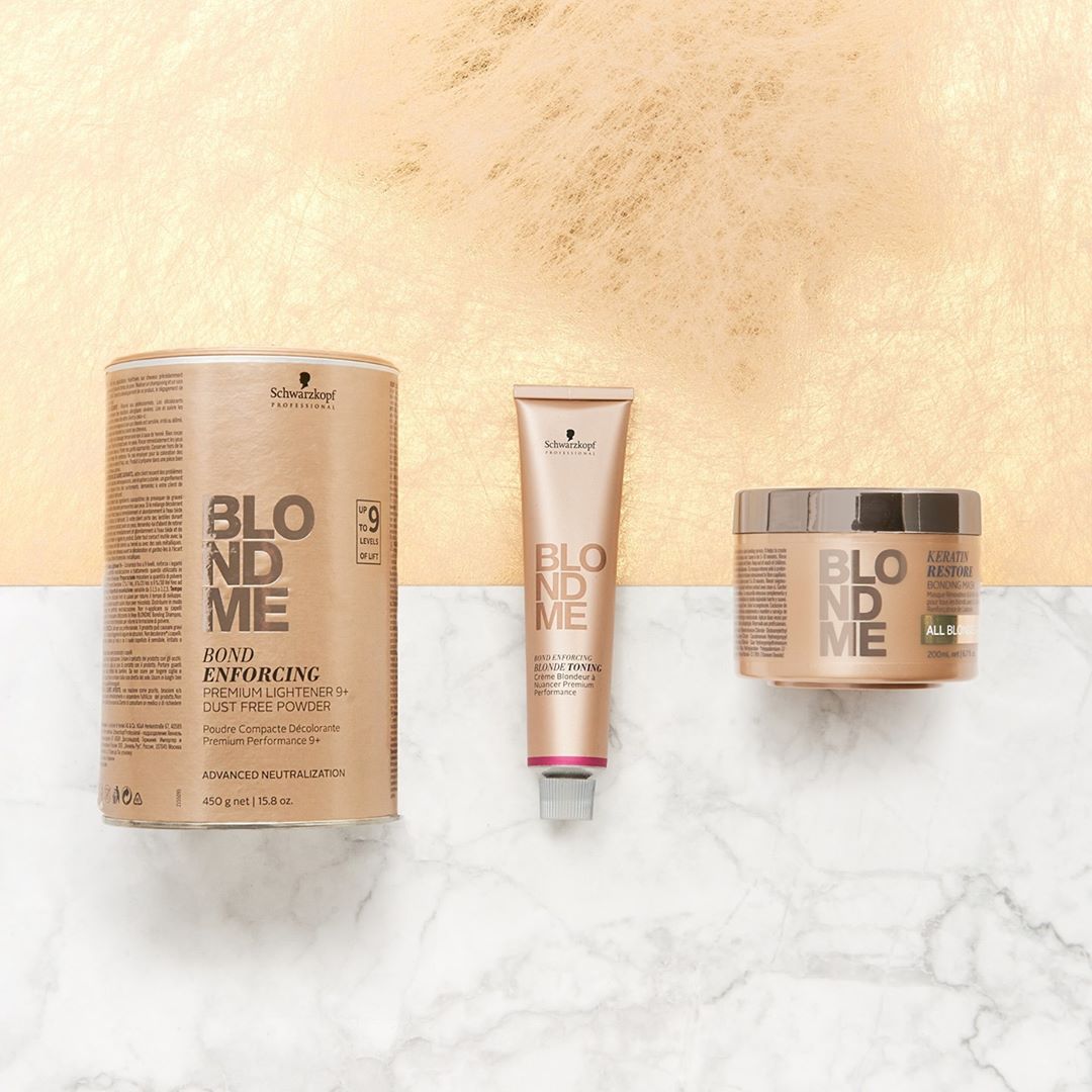 Schwarzkopf Professional - When it comes to hair lightening #BLONDME has you covered from start to finish with everything you need to lighten, tone and care 💛

#iloveblondme #blondetoning #blondmecare...