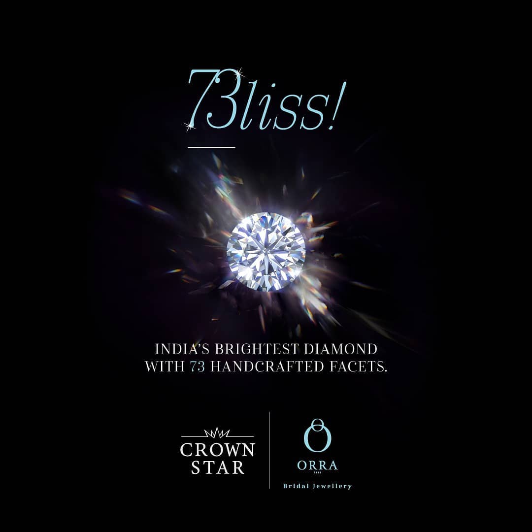 ORRA Jewellery - Experience the joy of wearing the brightest diamond in India. The ORRA Crown Star. Its 73 handcrafted facets give it an unmatched brilliance. From the moment you lay your eyes on it,...