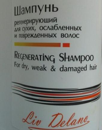 Шампунь Liv Delano РЕГЕНЕРИРУЮЩИЙ для сухих, ослабленных и поврежденных волос фото