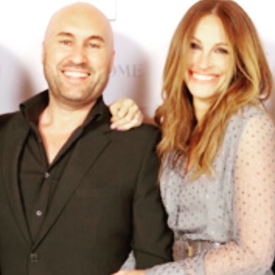 Julia Roberts - Happy Birthday to one of the most loving, dear and amazing humans ever!! I love you with all my 💗 Serge. 🎂🎂🎂 #bff #frenchprompic