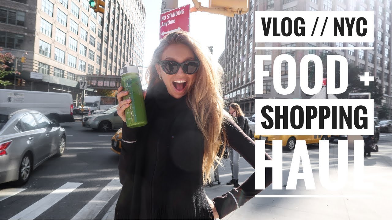 Back in NYC | Food + Shopping Haul // Romee Strijd VLOGS - YouTube