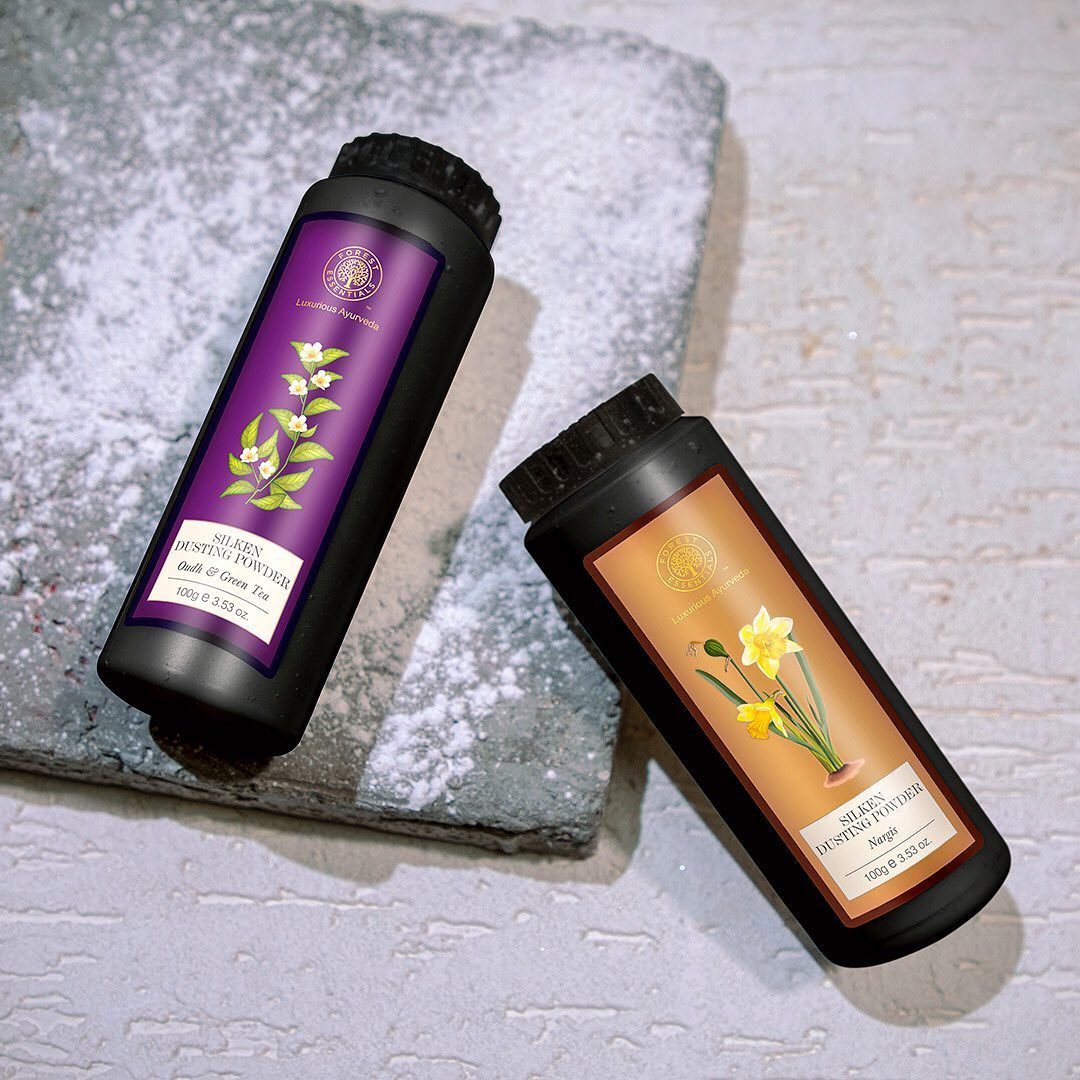 forestessentials - Using a sprinkle of #DustingPowders on the body to control perspiration and lightly scent the skin has been a part of the Indian beauty #tradition since ancient times. Make this cur...