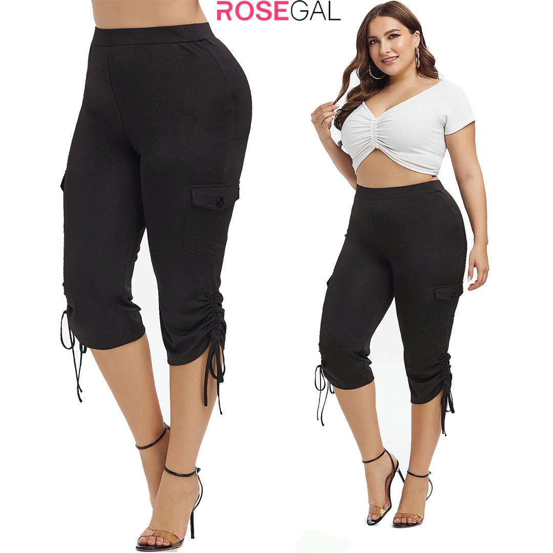Rosegal - Plus Size Cinched Side Pockets Capri Pants⁣
Search ID: 466025002⁣
Price:$20.69⁣
Rosegal Weekend Sale, please click our bio link and check it in details.⁣
50usd OFF 99usd⁣
Use Code: RGH20 to...
