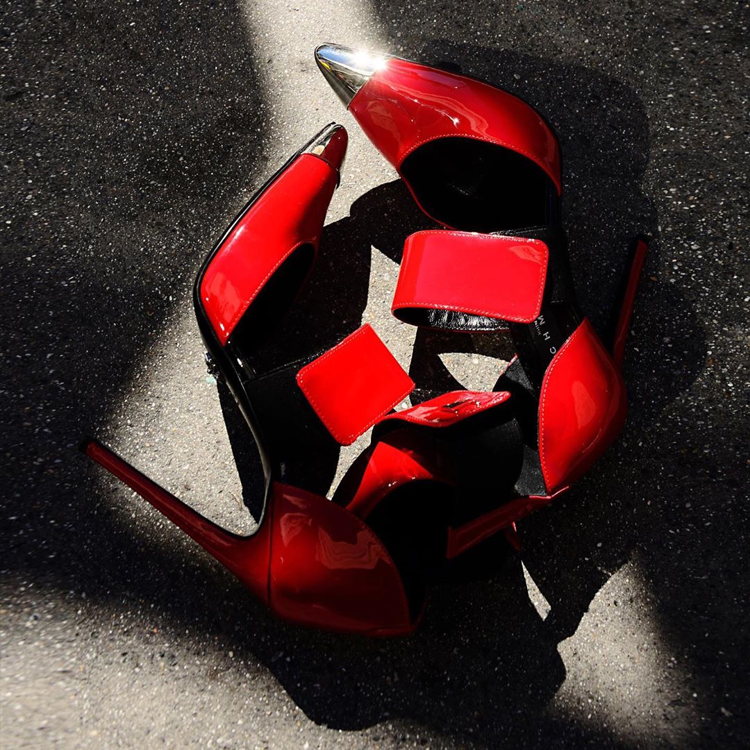 John Richmond - Red patent heels.
#officialjohnrichmond 
#rodolfozengariniofficial