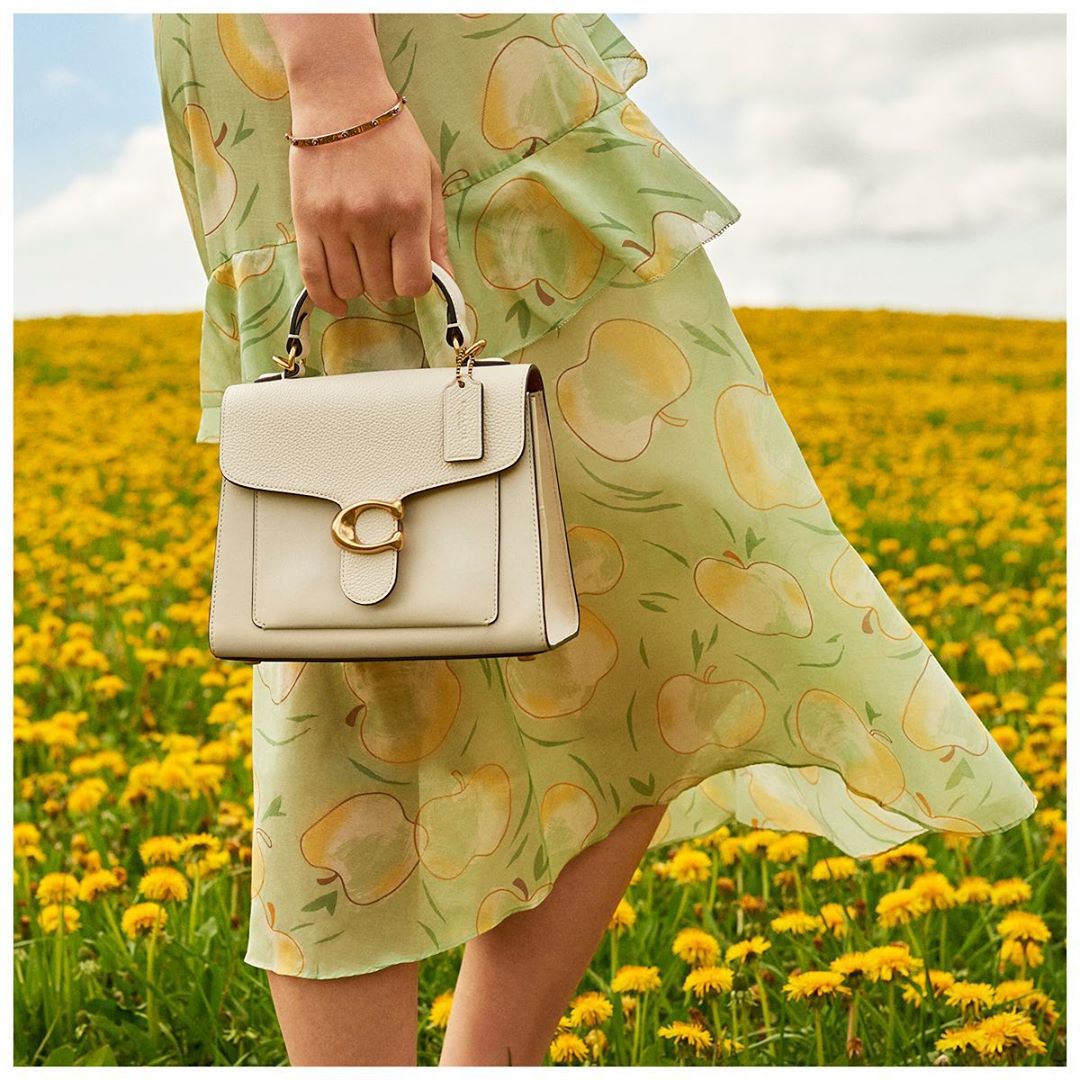 Coach - Pairs well with dropping everything and doing things. #TabbyBag #CoachNY