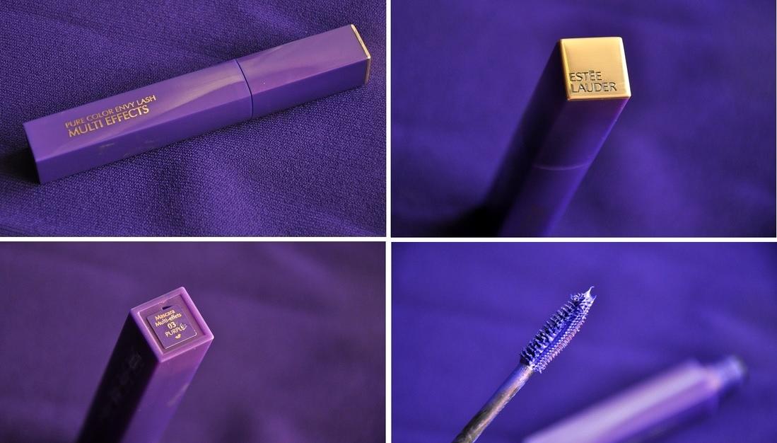 Estee Lauder Pure color envy lash multi effects mascara 03 Purple -восхитительная цветная тушь с эффектом накладных ресниц в фиолетовом оттенке