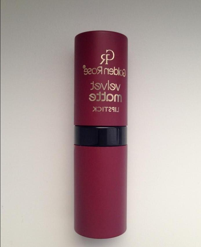 Uma agradável surpresa: Golden Rose Velvet matte Lipstick, #10 - resenha