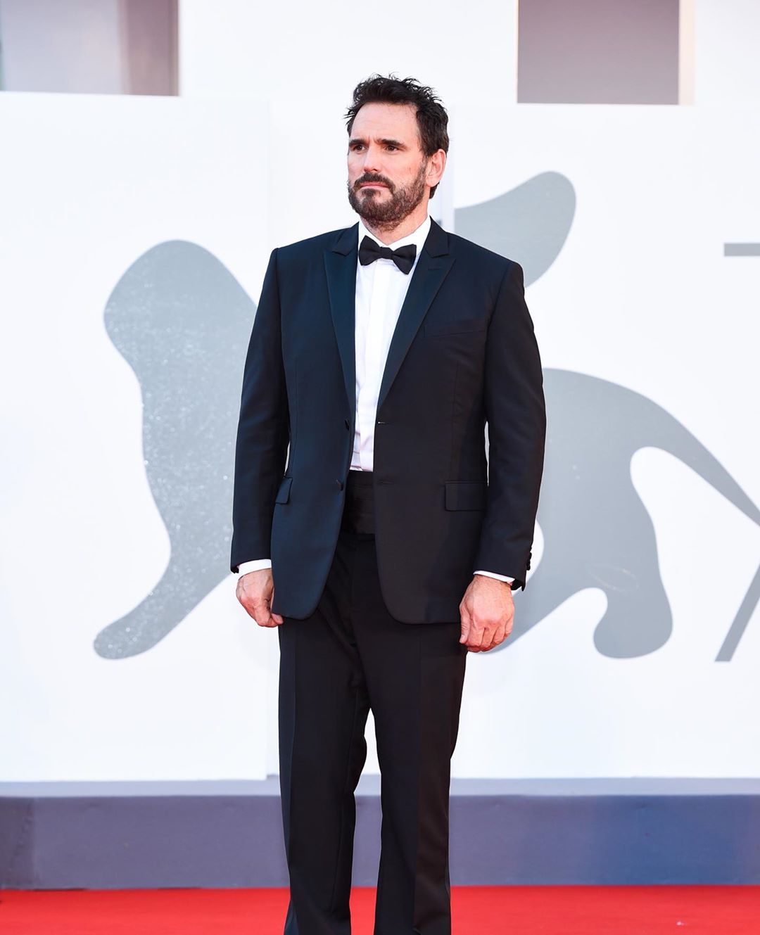 Valentino - @mattdillon attended the Closing Ceremony of the 77th Venice Film Festival wearing a Valentino tuxedo and Valentino Garavani shoes.